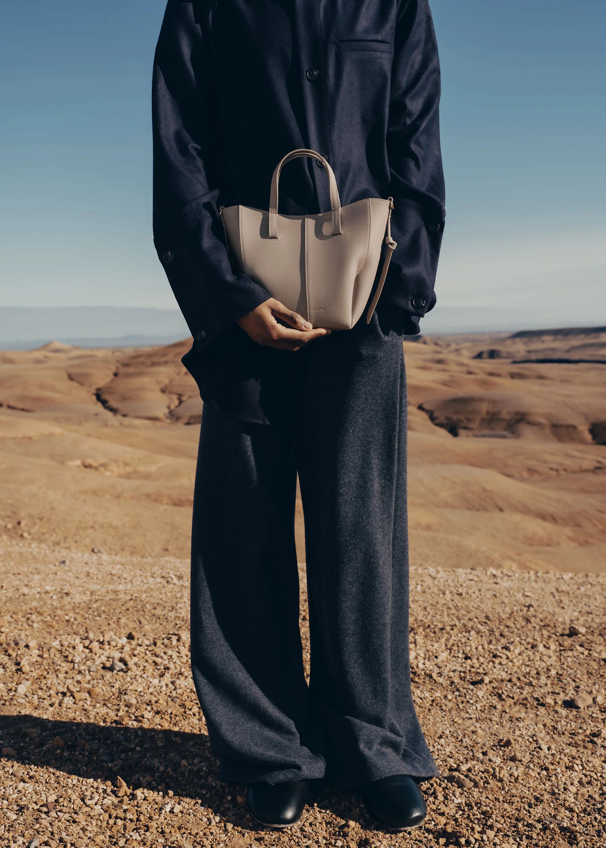 Cyme Tote Nano - Taupe Grainé - Image 4