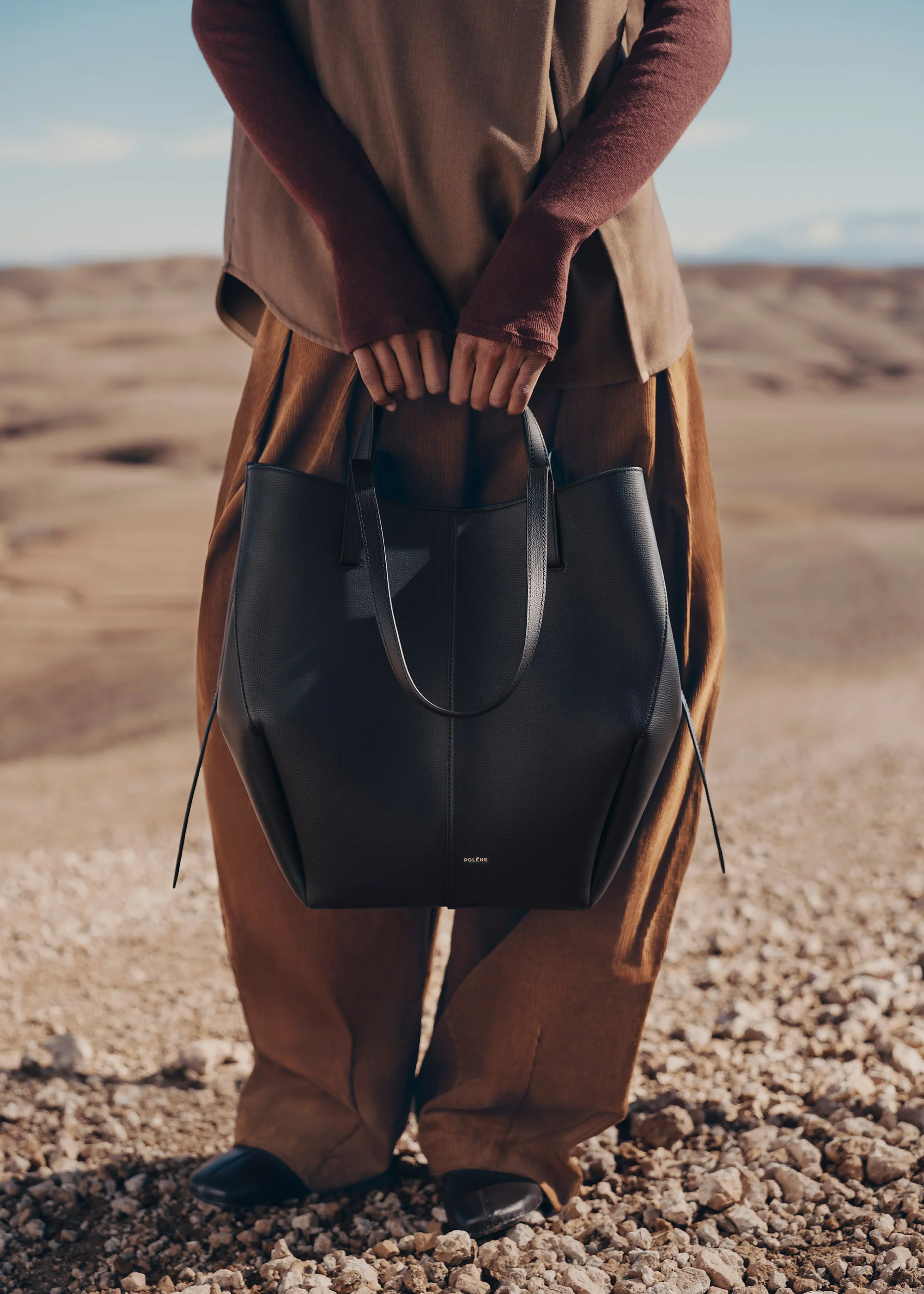 Cyme Tote - Noir Grainé - Image 4