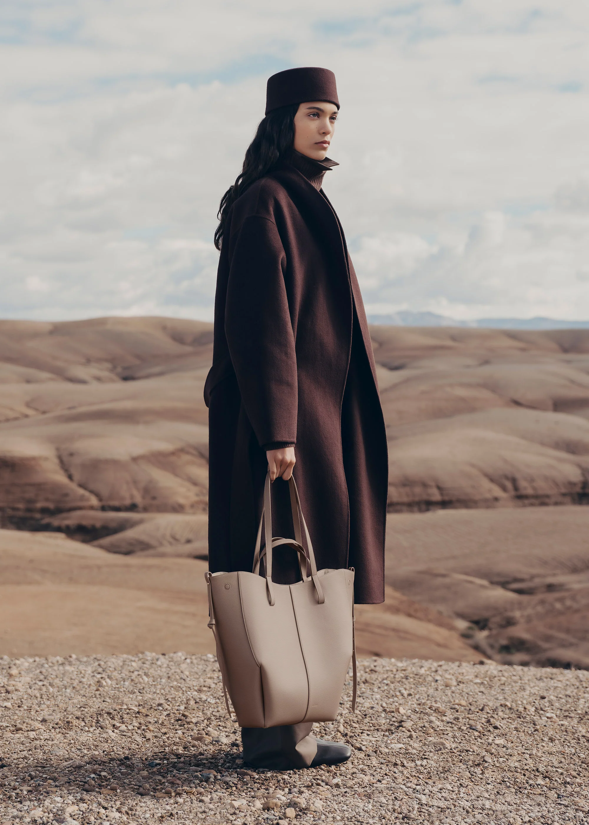 Cyme Tote - Taupe Grainé - Image 3