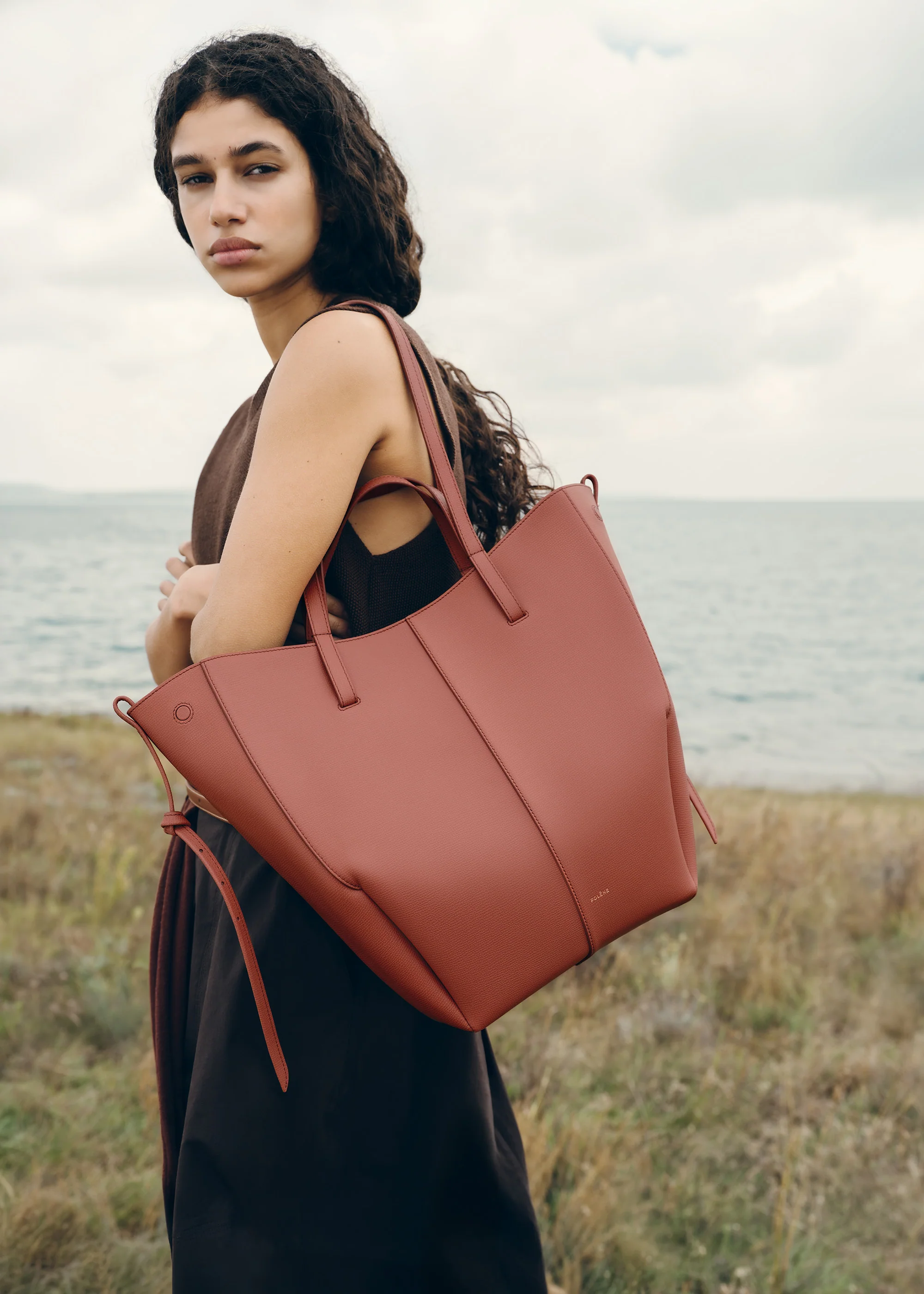 Cyme Tote - Terracotta Grainé - Image 3