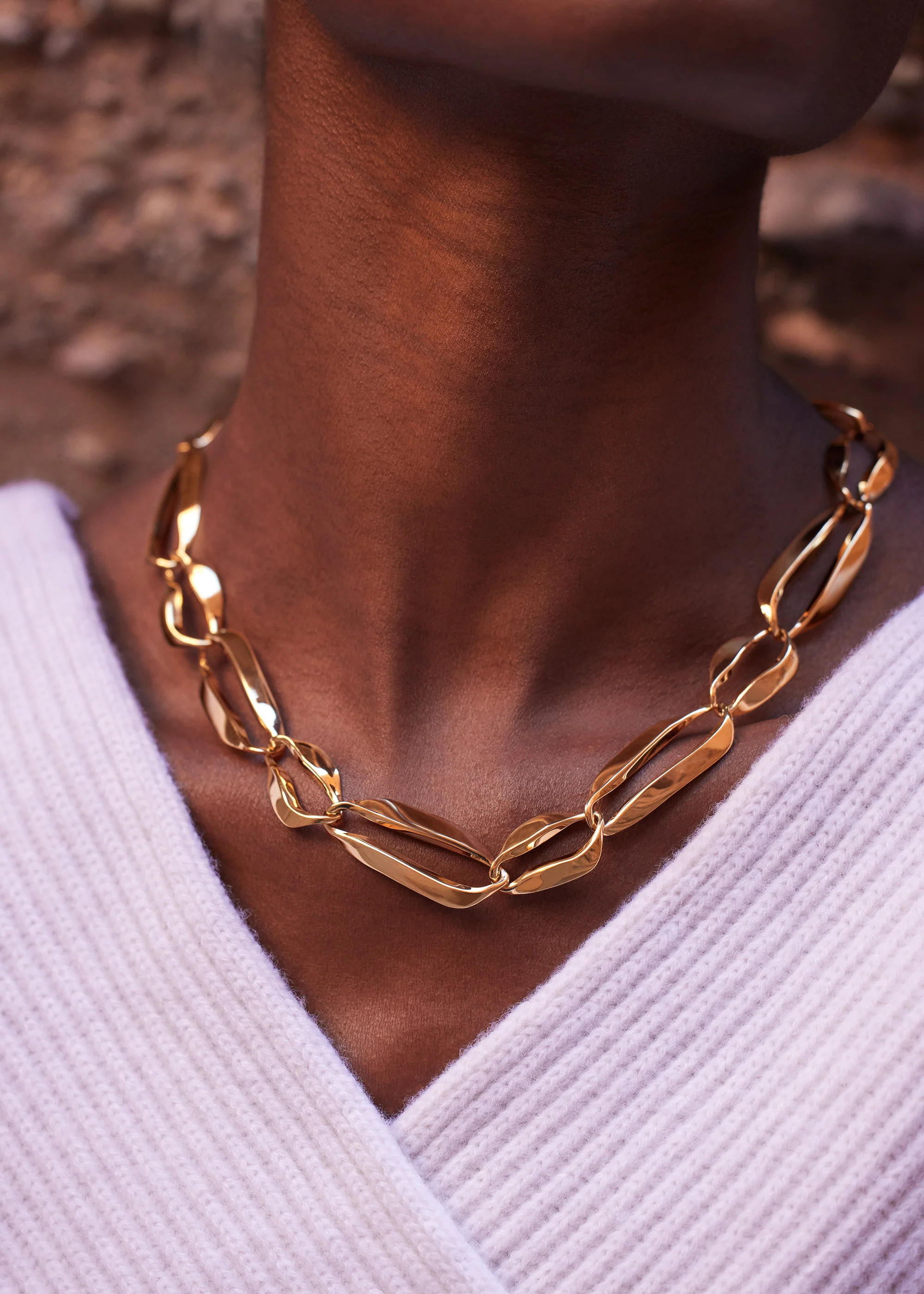 Chaîne Éole - Dorée à l’or 24 carats - Image 3