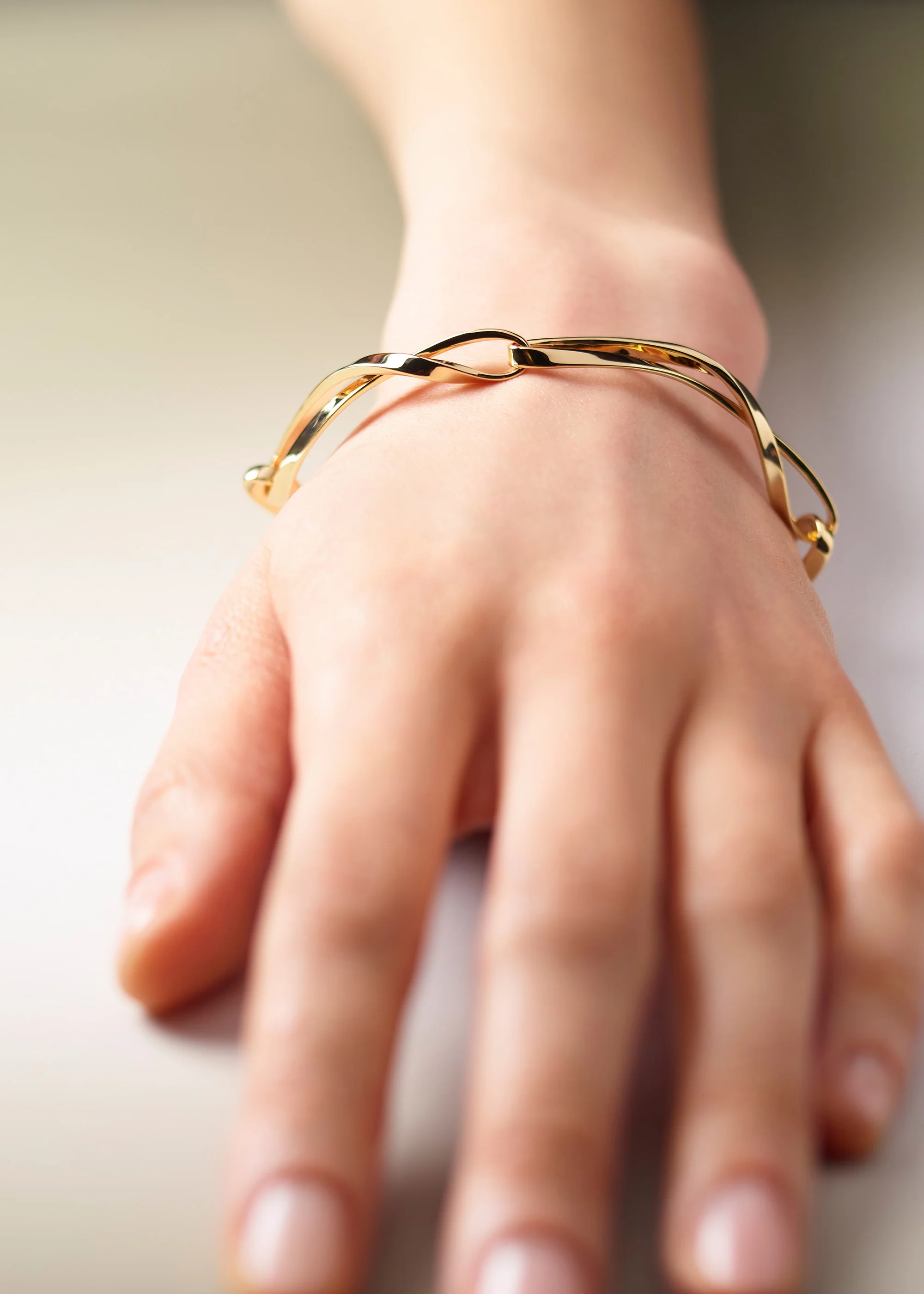 Bracelet Chaîne Éole - Dorée à l’or 24 carats - Image 3