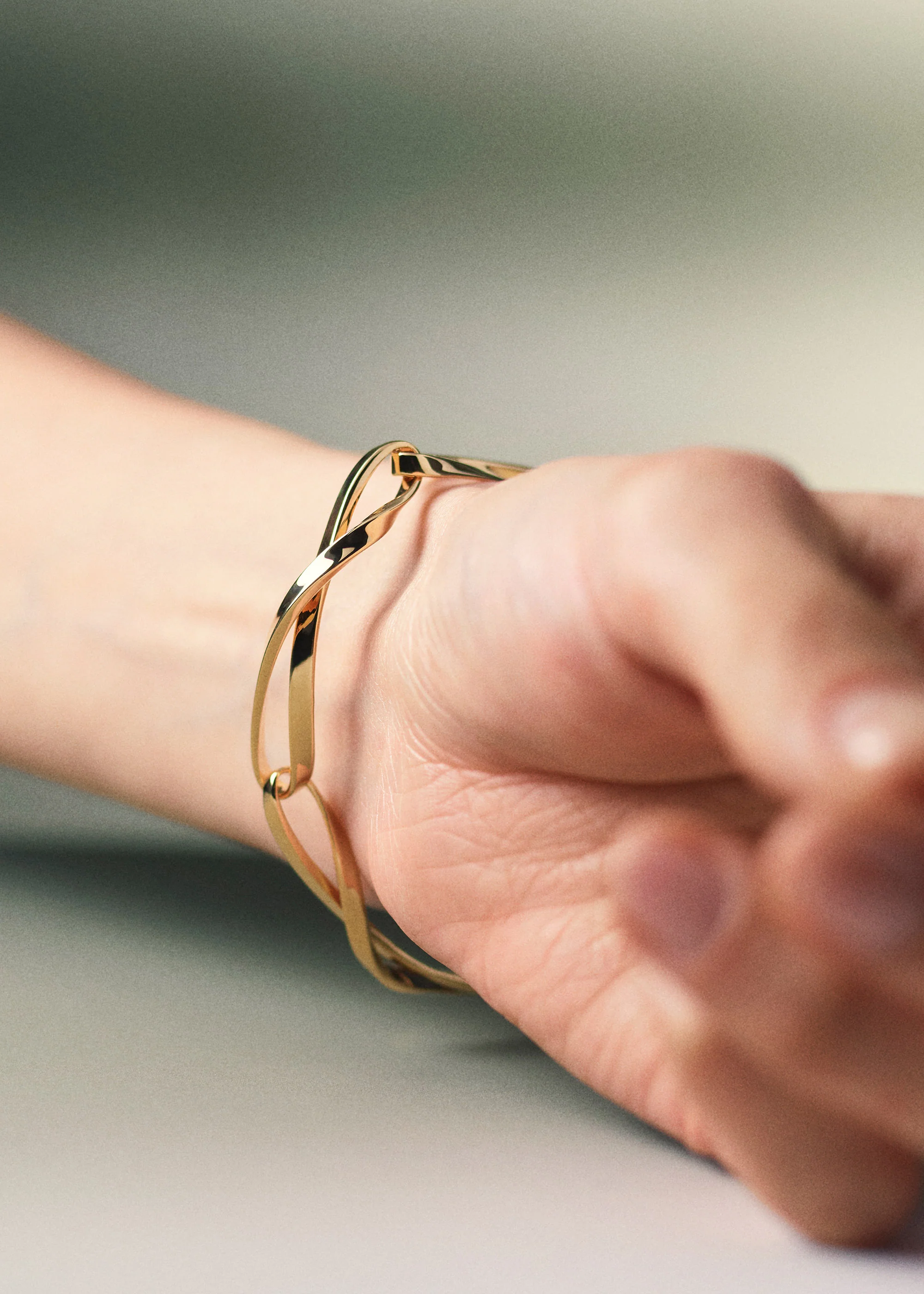 Bracelet Chaîne Éole - Dorée à l’or 24 carats - Image 5