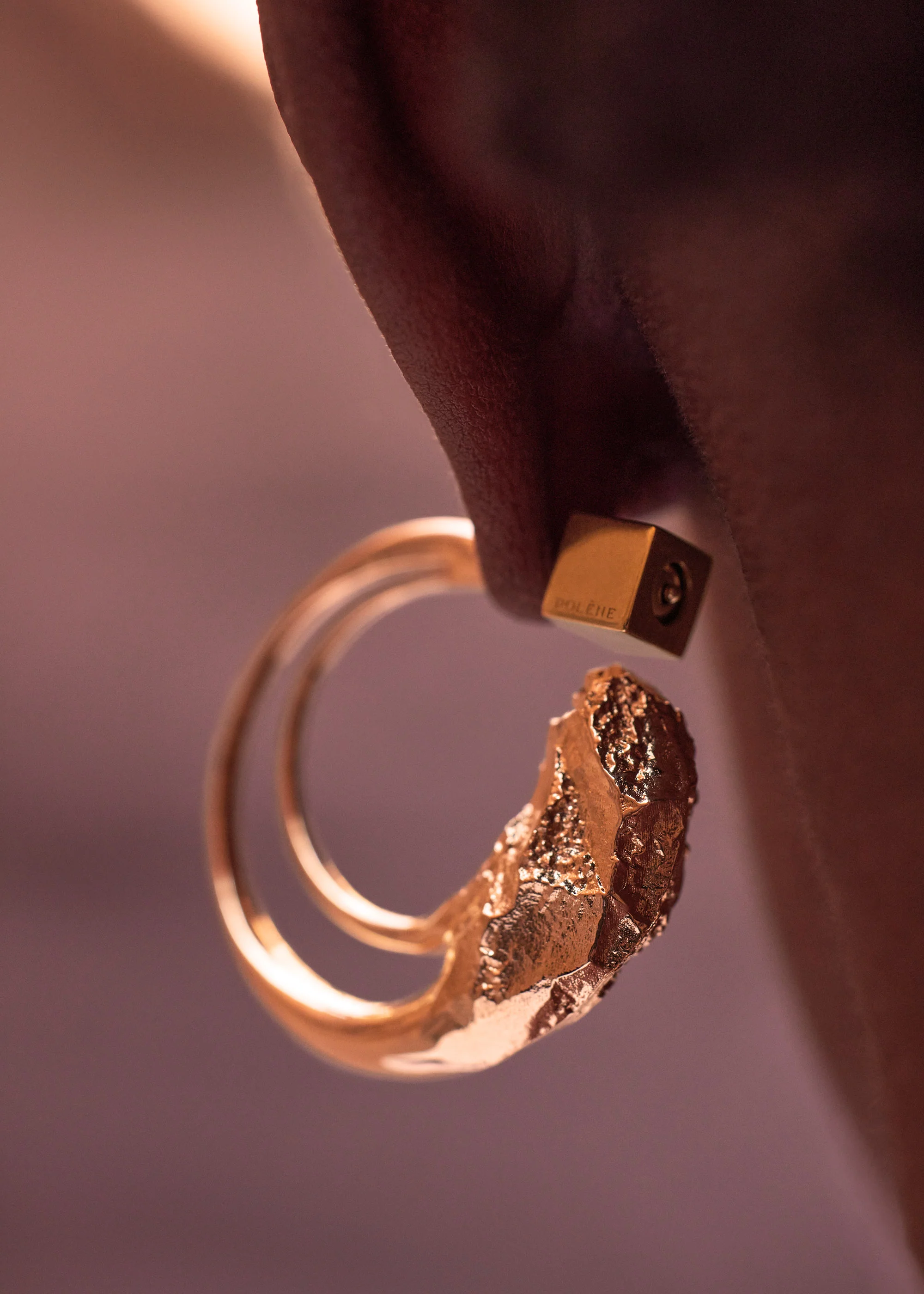 Créoles Eroz - Dorée à l’or 24 carats - Image 6