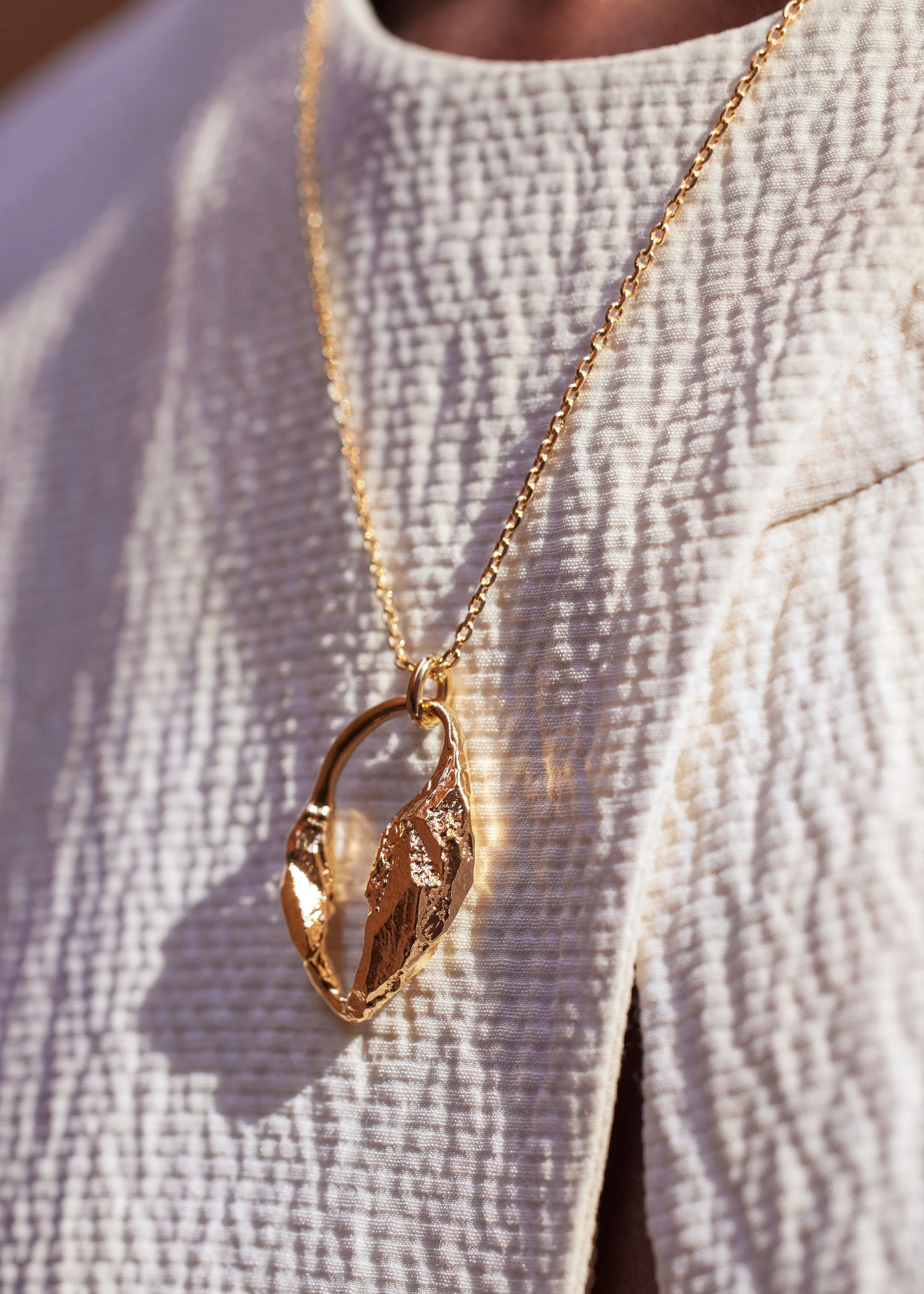 Pendentif Eroz - Dorée à l’or 24 carats - Image 5