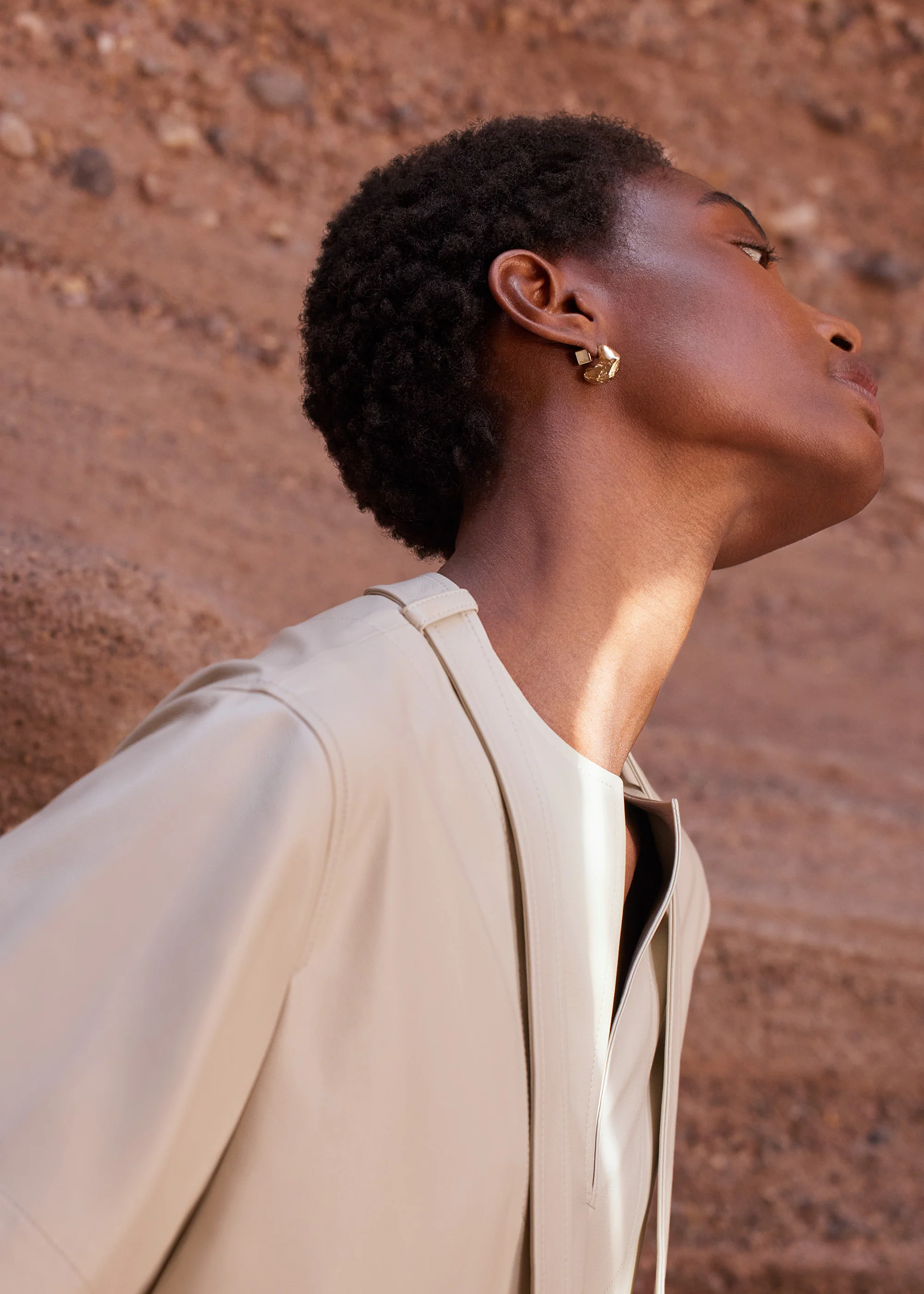 Puces d’oreilles Eroz - Dorée à l’or 24 carats - Image 6