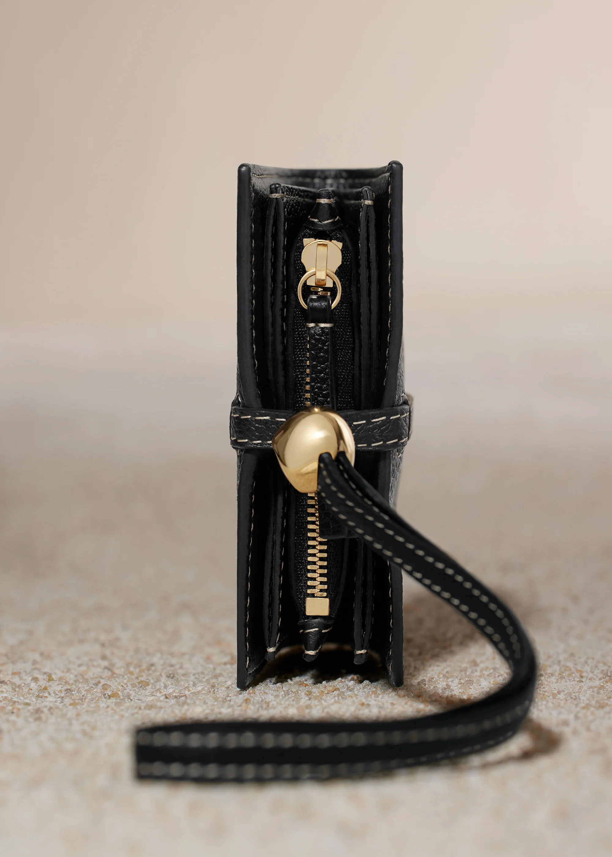 Porte cartes Kayé - Noir Grainé - Image 4