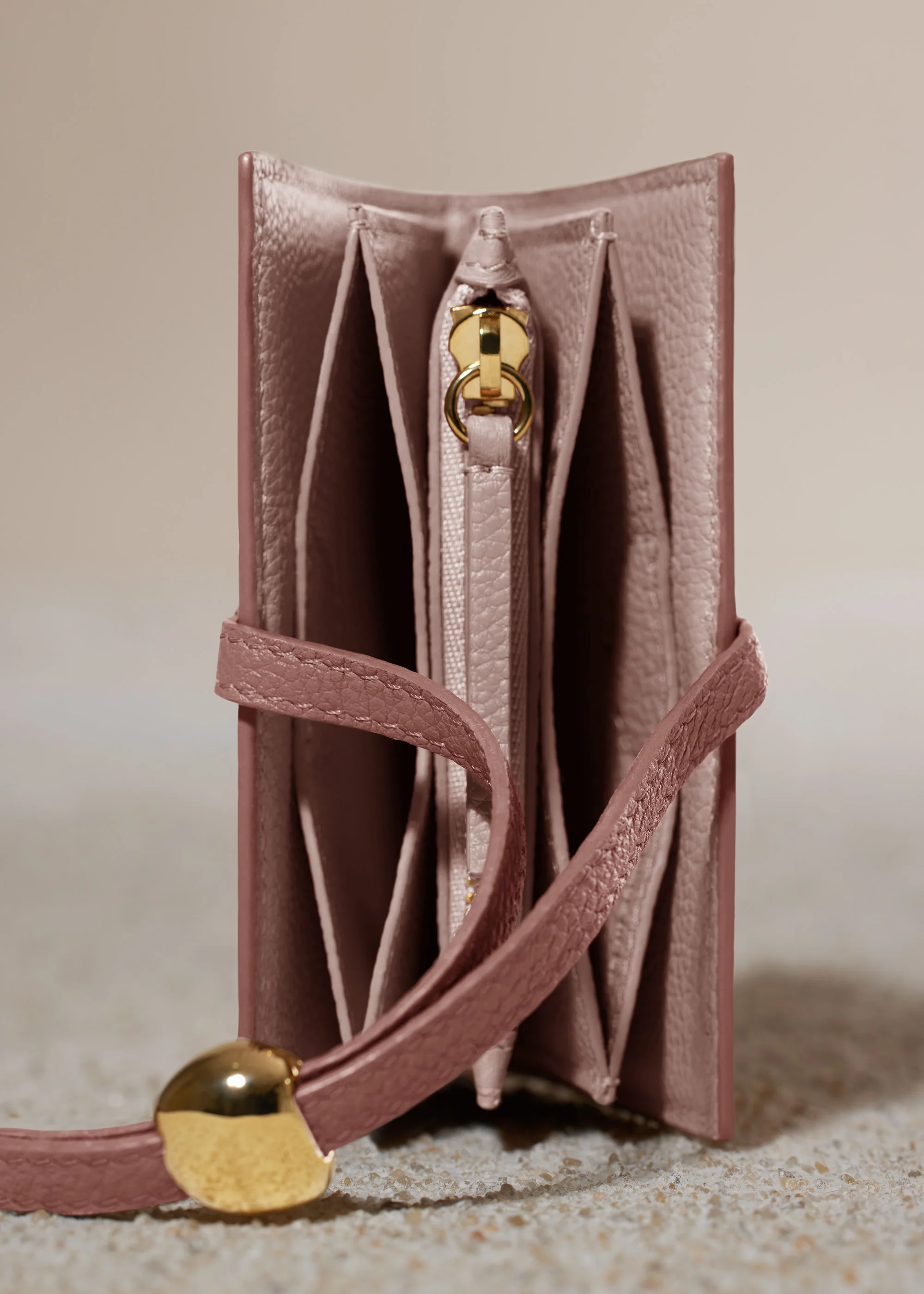 Porte cartes Kayé - Duo Blush Grainé - Image 5