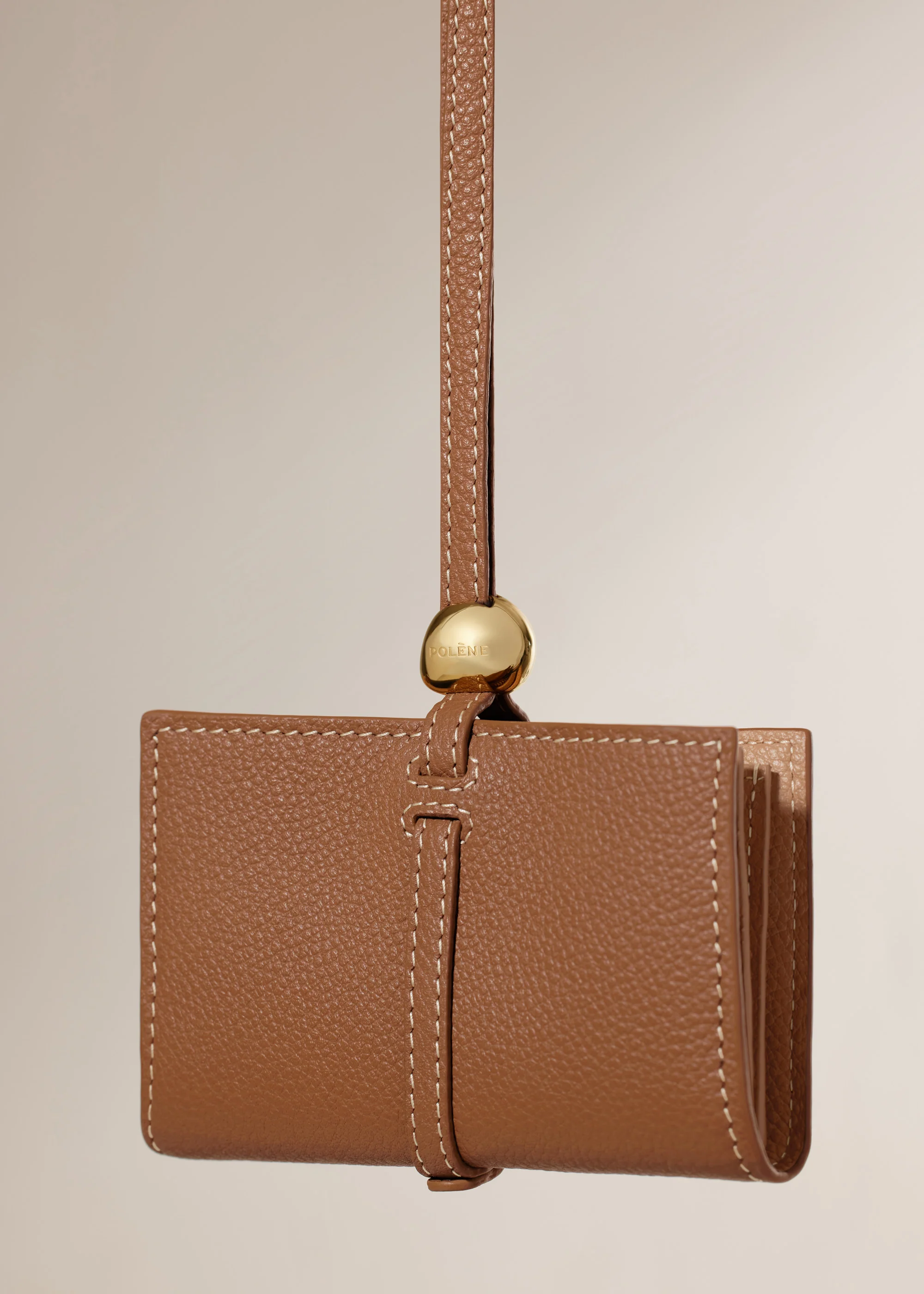 Porte cartes Kayé - Duo Camel Grainé - Image 3