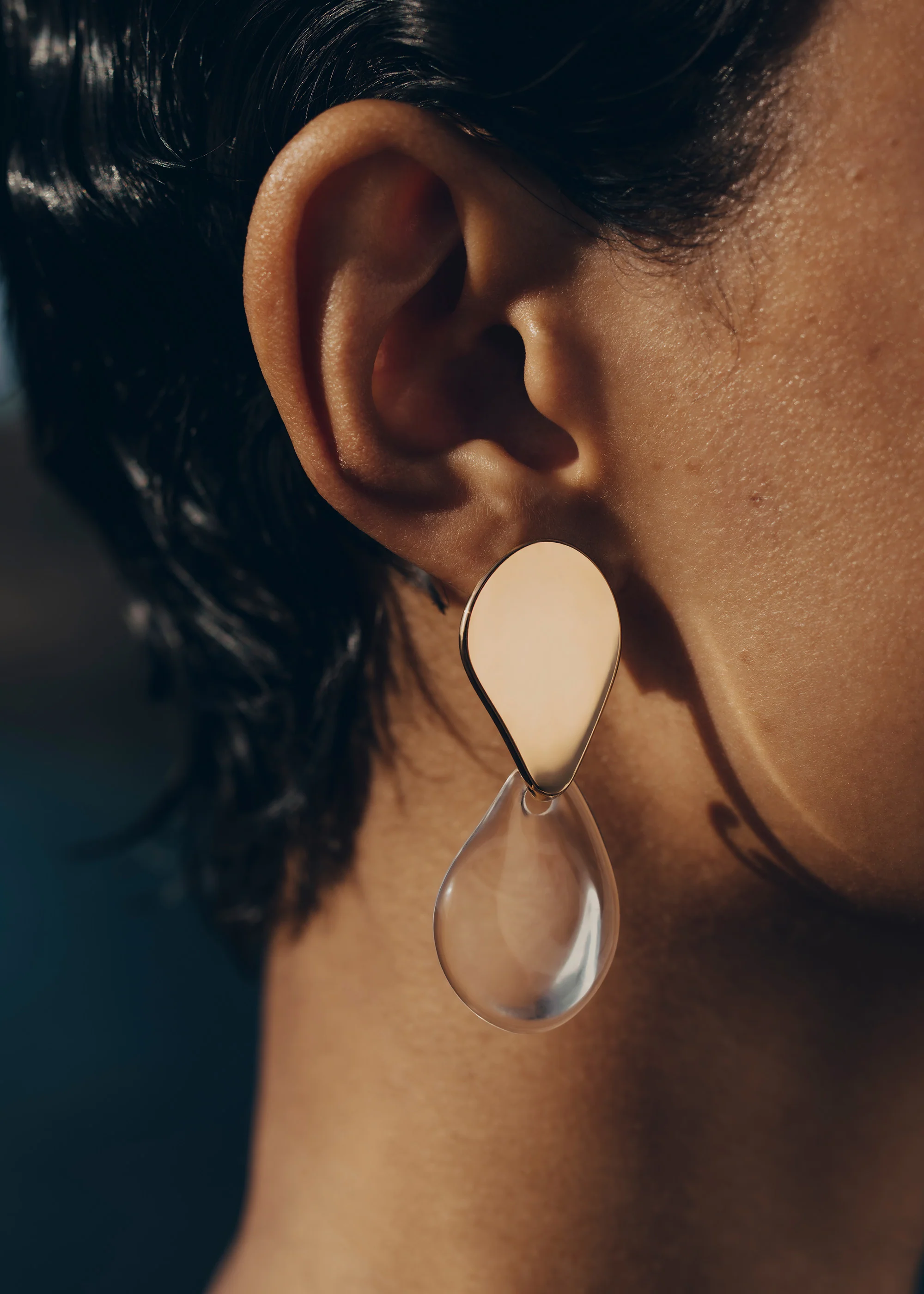 Boucles d'oreilles Naé - Verre - Image 3