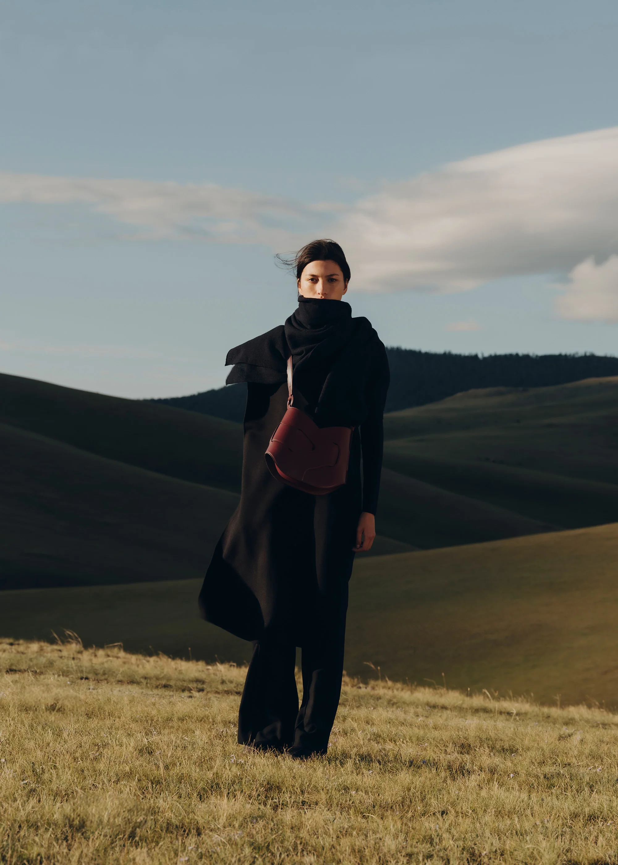 Nodde Hobo - Cerise Noire Lisse - Image 6