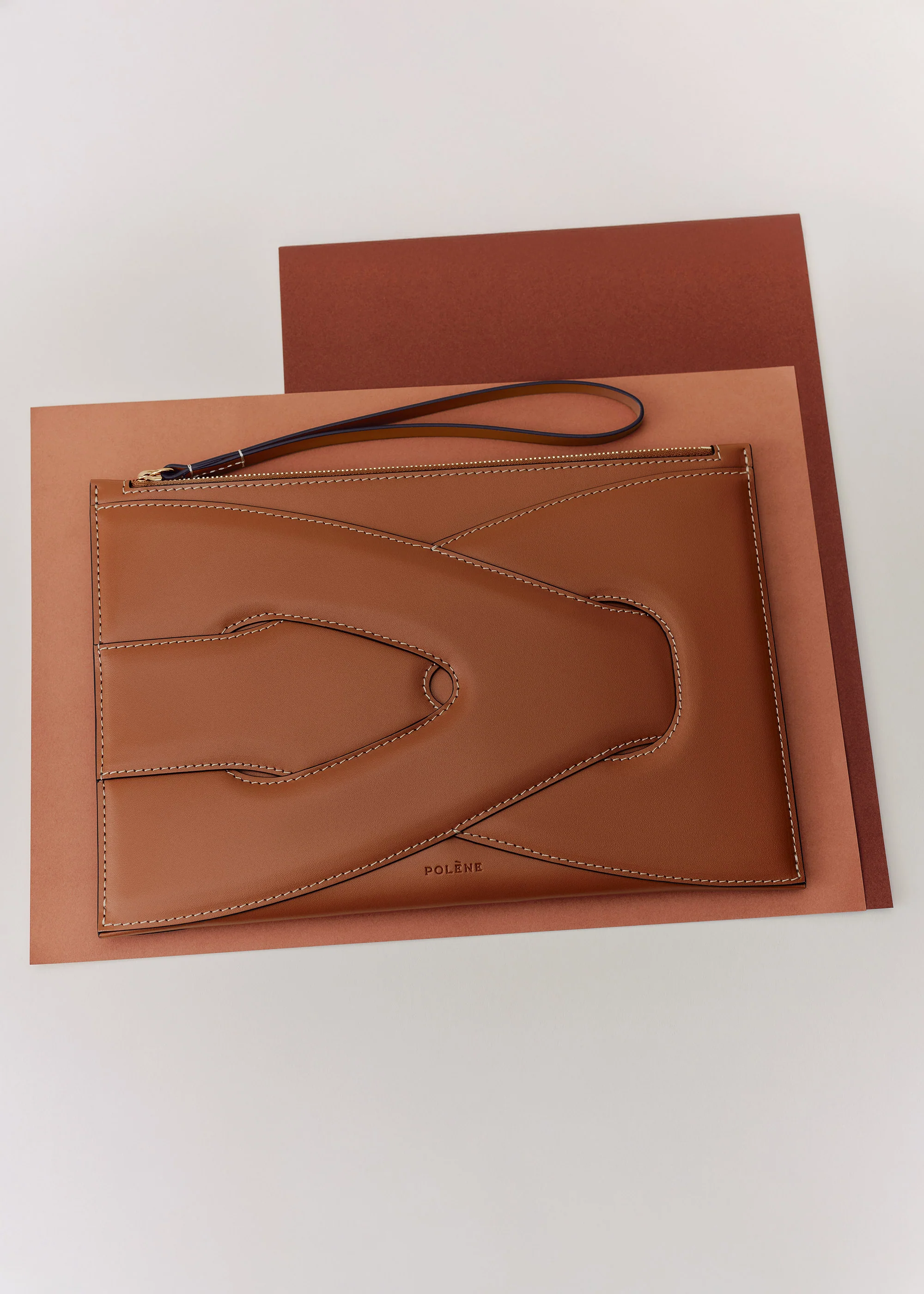 Pochette Nodde - Cognac - Image 2