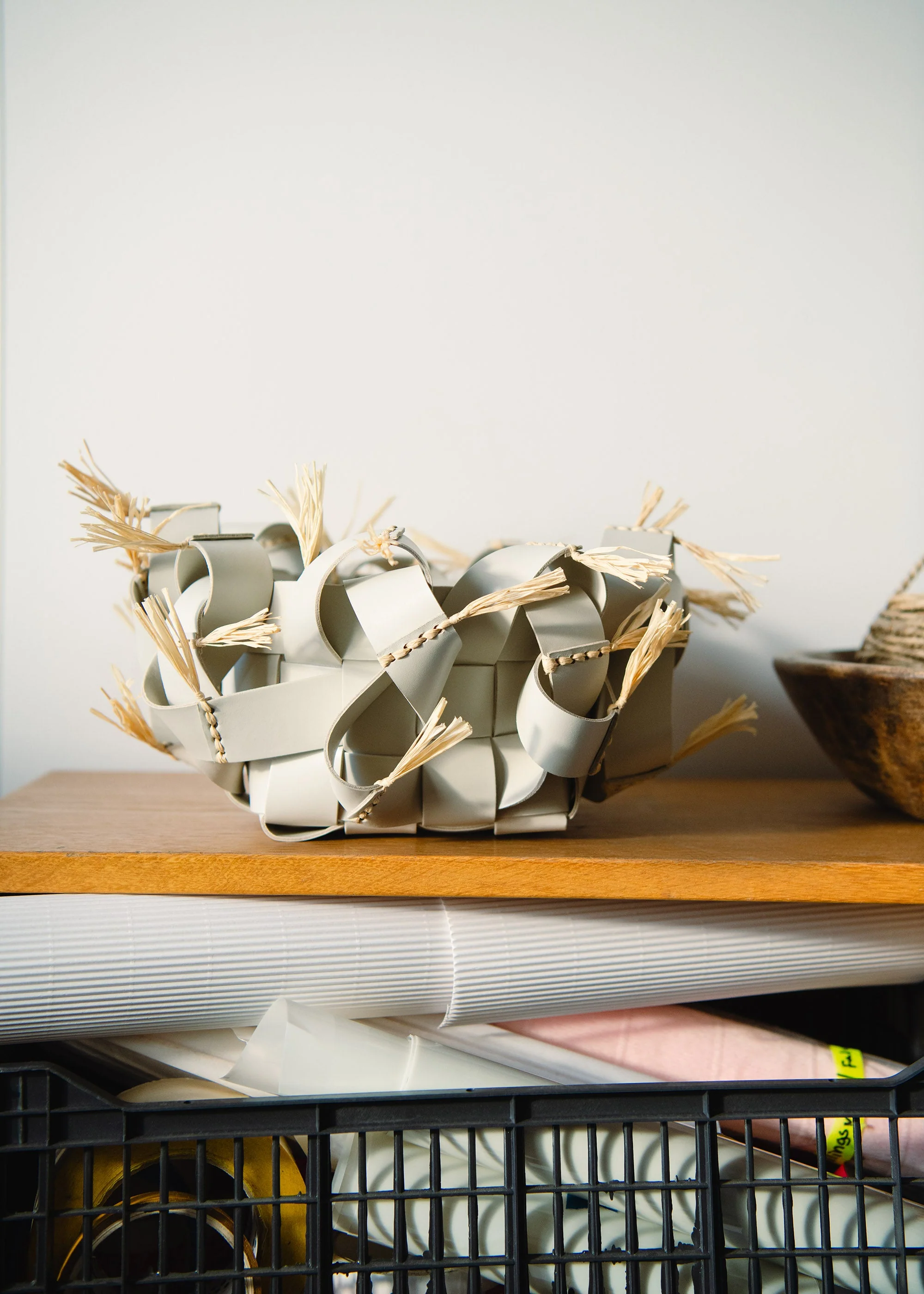 Panier Yni - Craie - Image 5